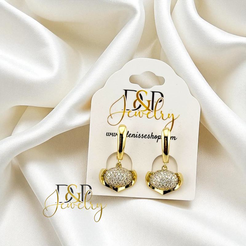 14K FASHION EARRING E904