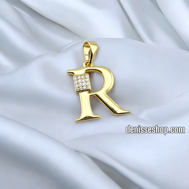 14K FASHION LARGE LETTER PENDANT P645