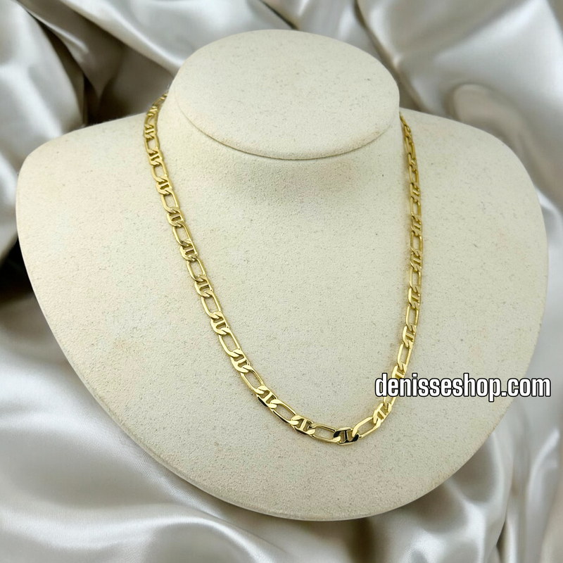 14K WOMEN/MEDIUM LINK CHAIN NECKLACE CH034