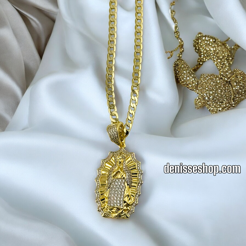 14K WOMEN/MEN VIRGEN MARY PENDANT P580