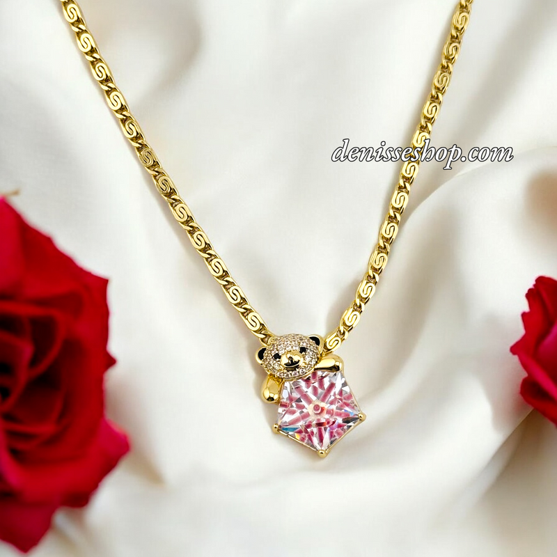 14K WOMEN/GIRL BEAR PENDANT P685