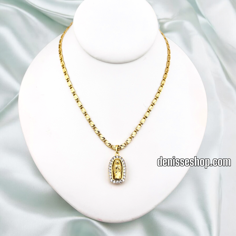 14K WOMEN/GIRL VIRGIN MARY PENDANT P636