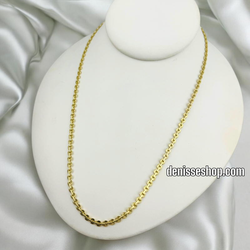 14K GOLD FASHION NECKLACE 20&