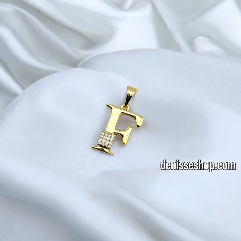 14K FASHION LARGE LETTER PENDANT P645