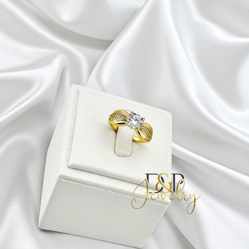 14K ENGAGEMENT RING RG417