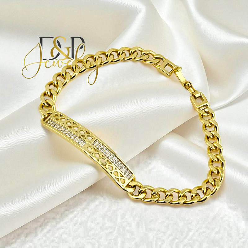 14 DESIGN PLAQUE BRACELET BR831