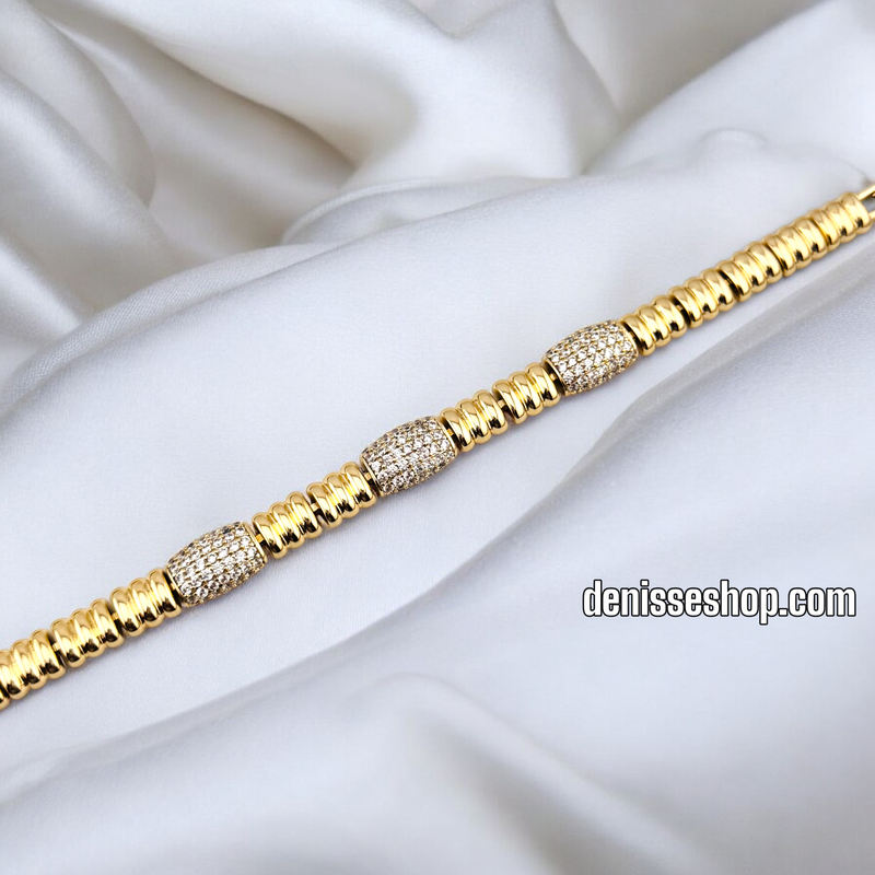 14K FASHION SNAKE BRACELET BR658