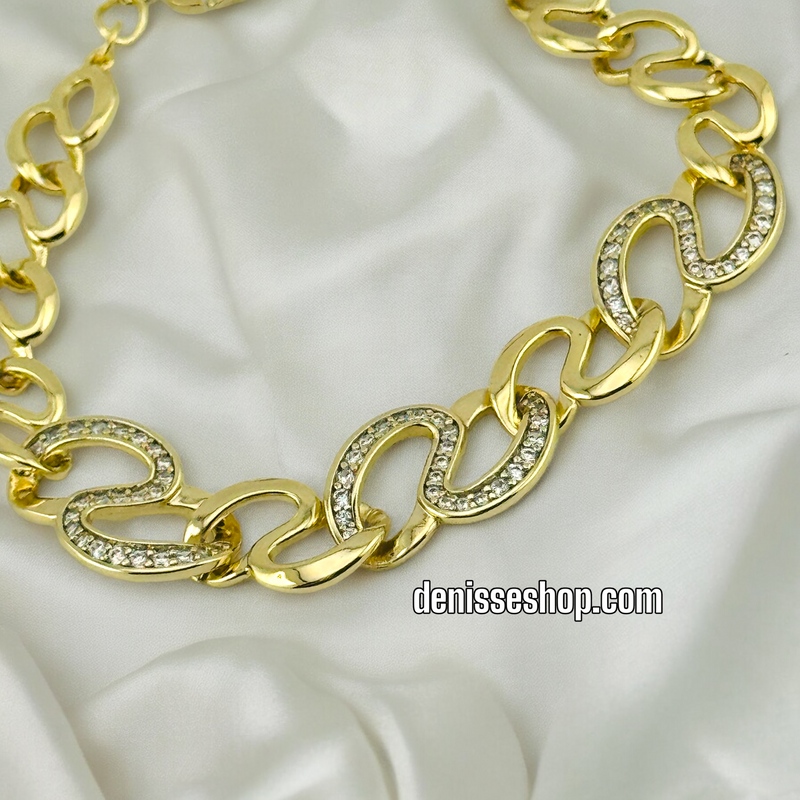 14K GOLD BRACELET BR424