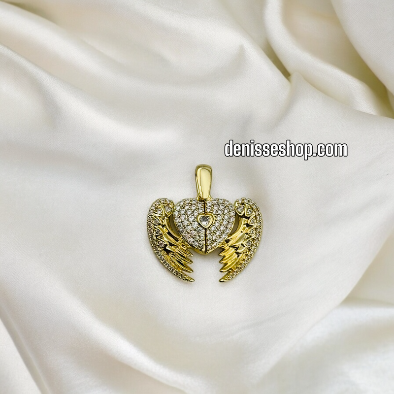 14K HEART PENDANT P359