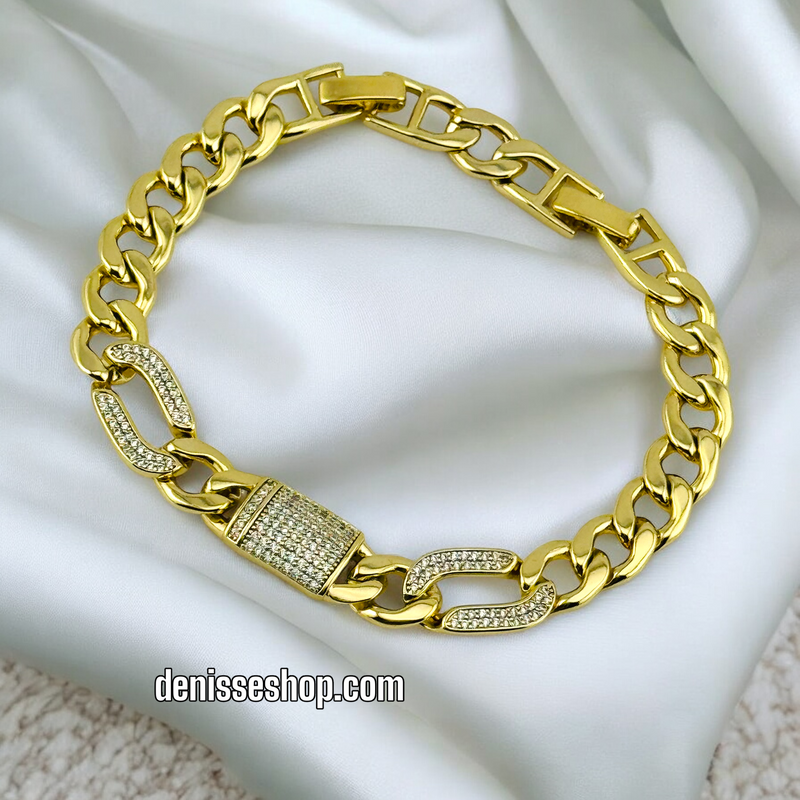 14K FASHION GOLD BRACELET BR488