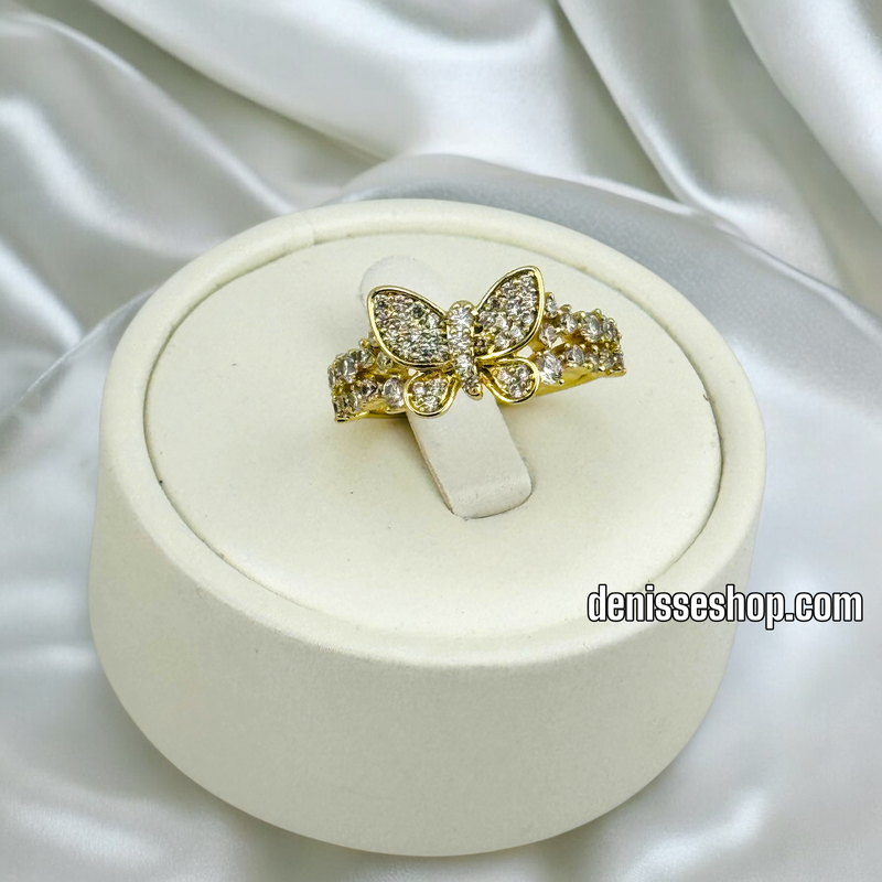 14K BUTTERFLY RING RG290