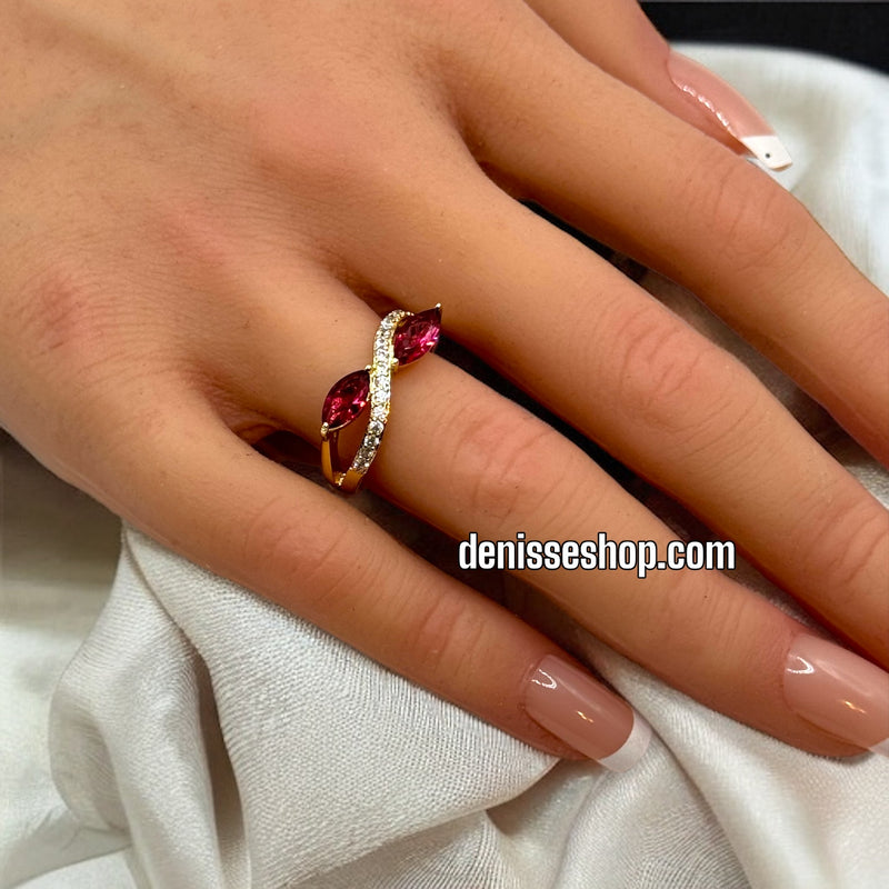 14K RED RING RG123