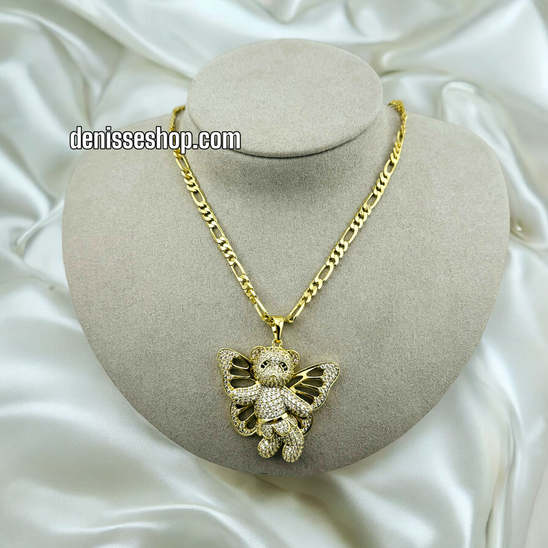 14K BEAR NECKLACE P430