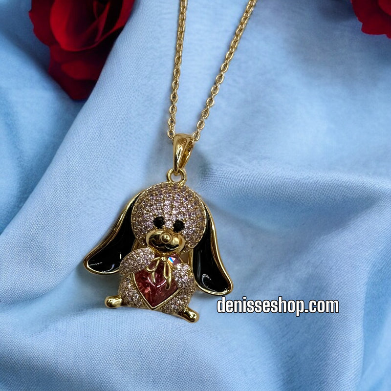 14K PUPPY PENDANT P240