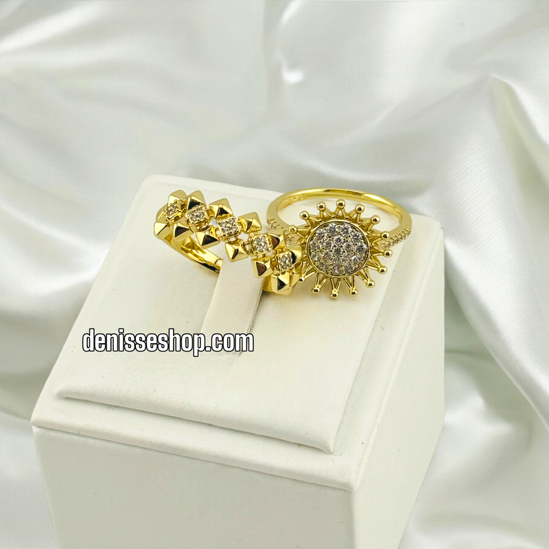 14K FASHION SUN  RING RG233