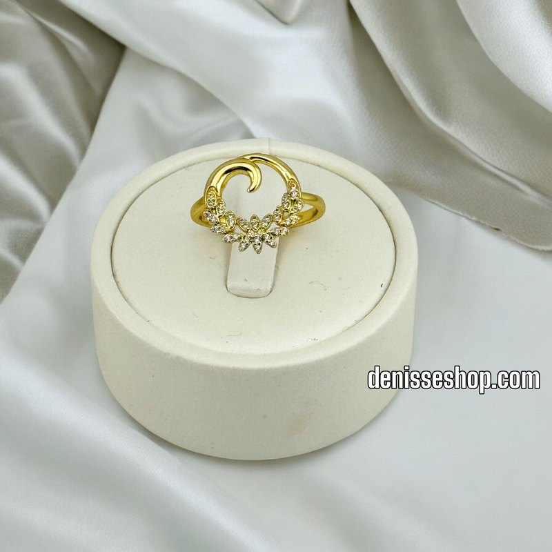 14K RING FLOWERS RING RG272