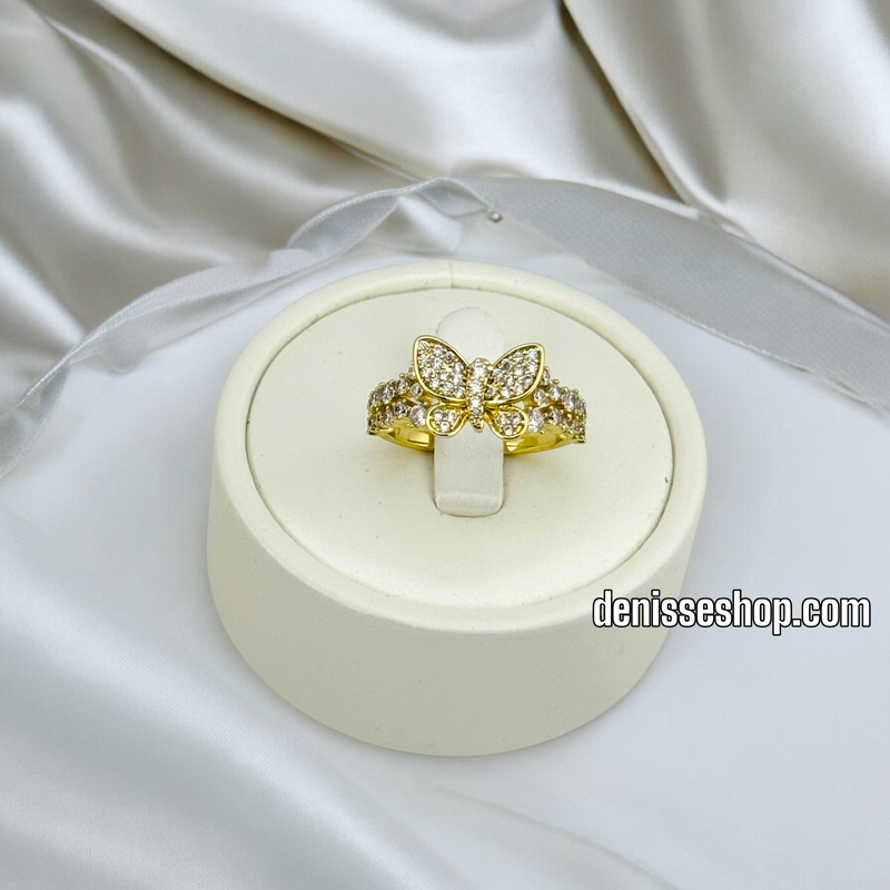 14K BUTTERFLY RING RG290