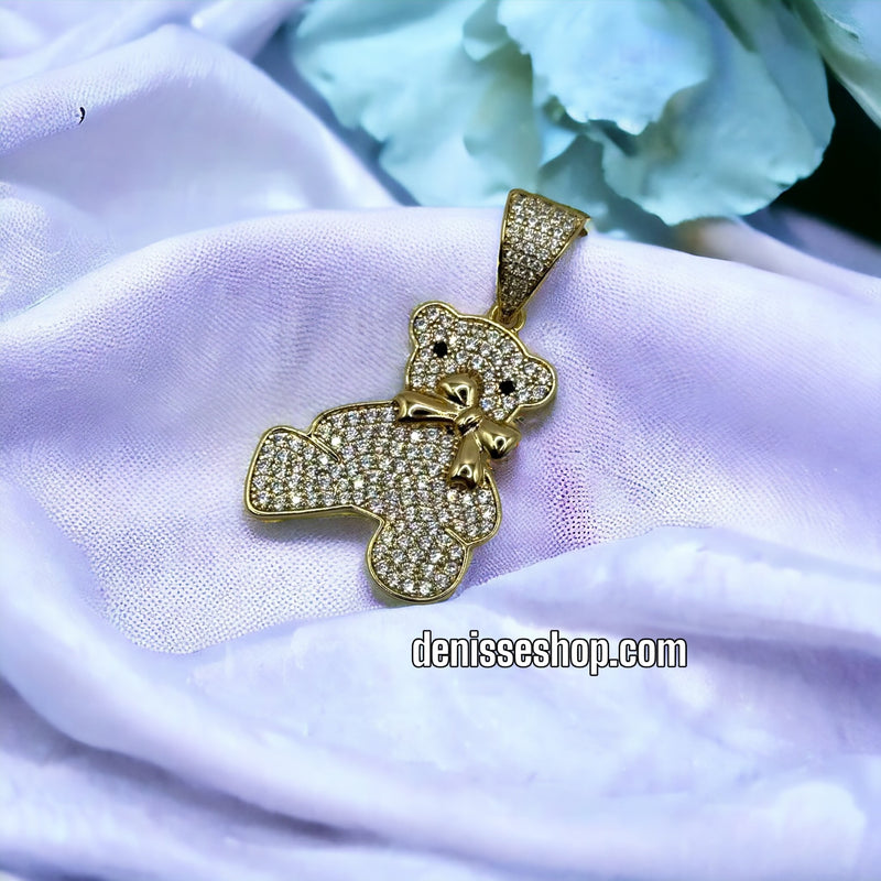 14K Bear Pendant P193