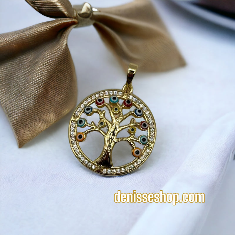 14K Tree of Life Pendant P162