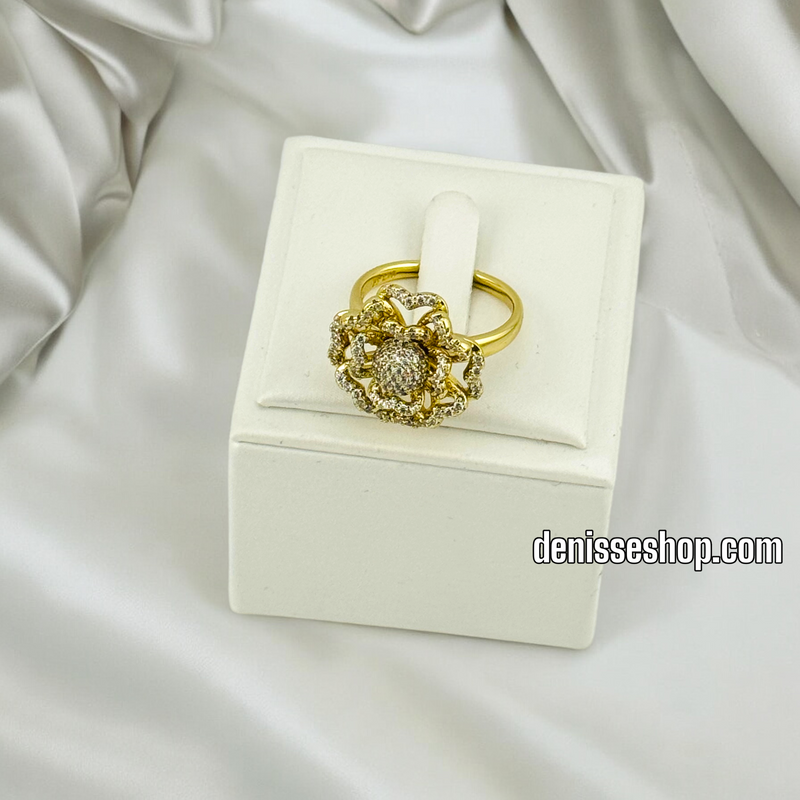 14K FLOWER RING RG238