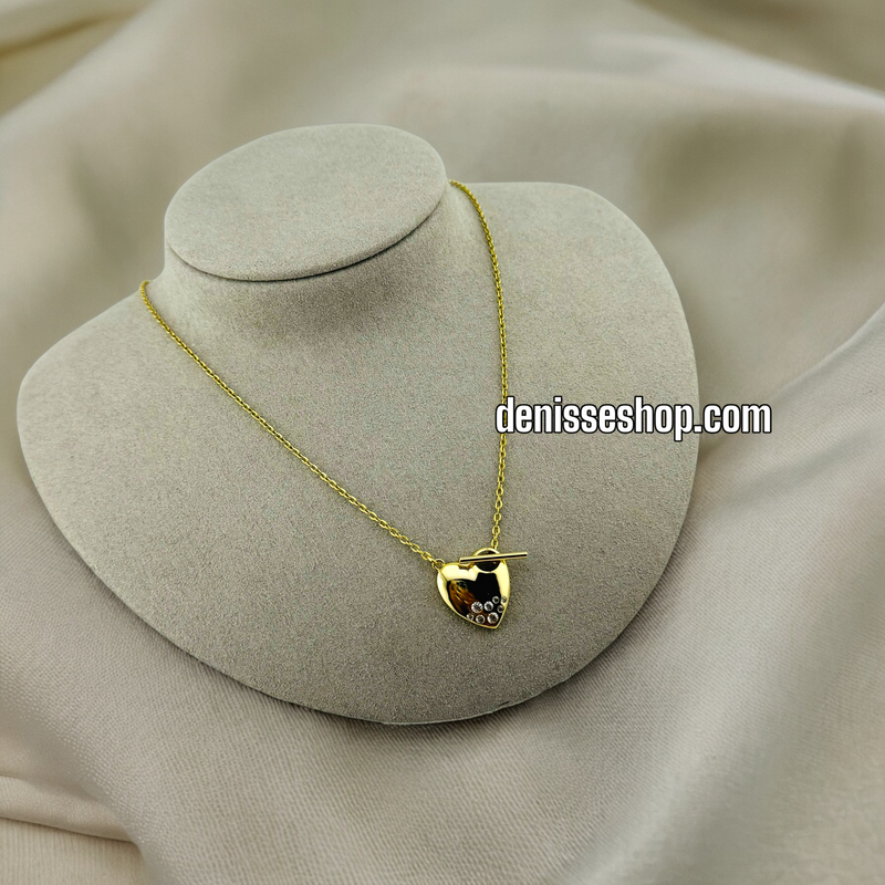 14K HEART NECKLACE 18&