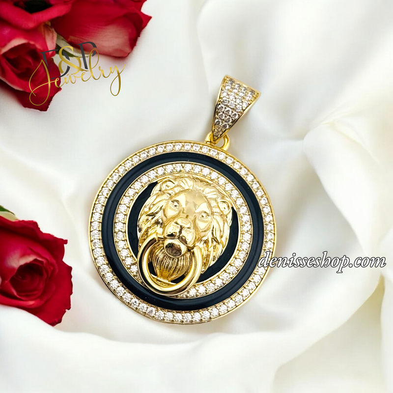 14K LION PENDANT P665