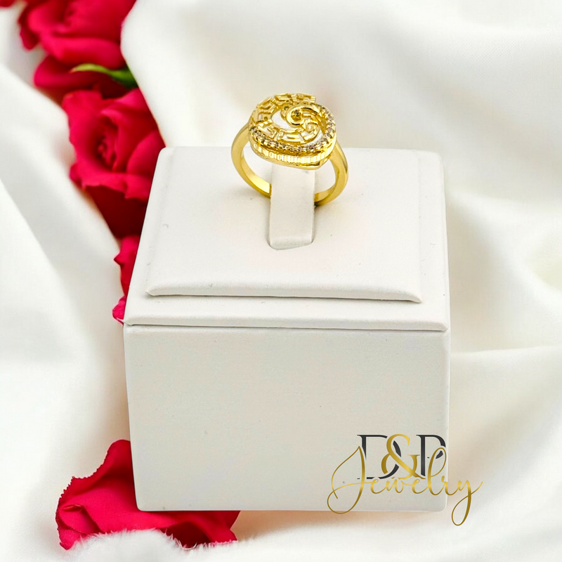 14K FASHION DESIGN RING RG366