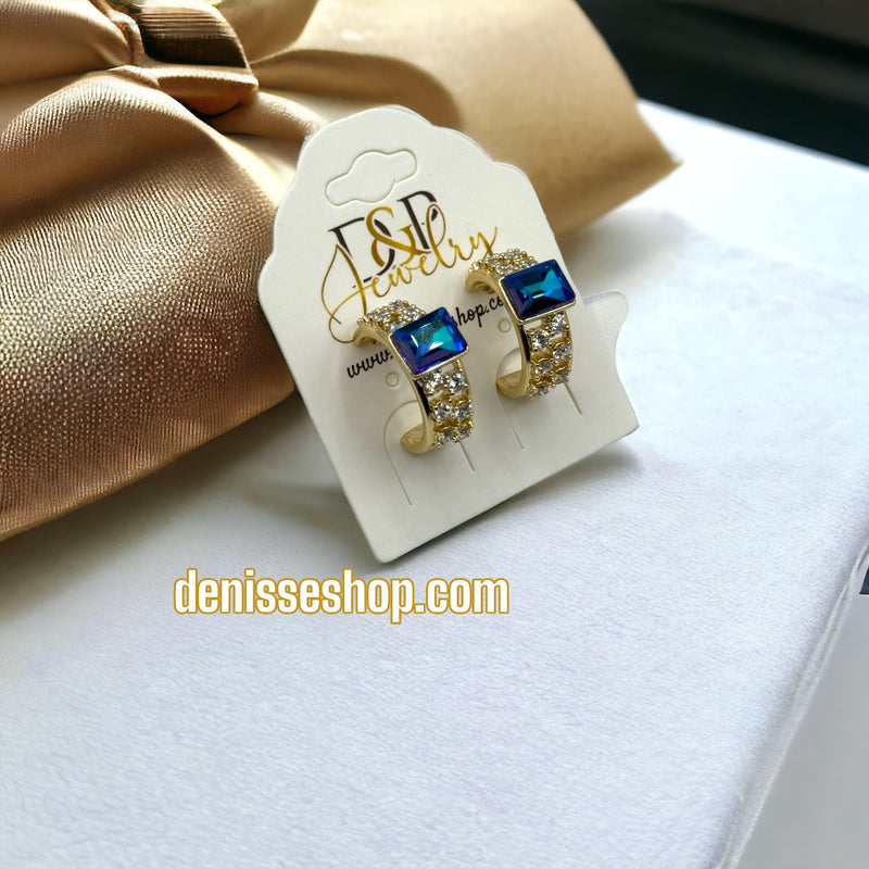 14k Hoop Earrings E251