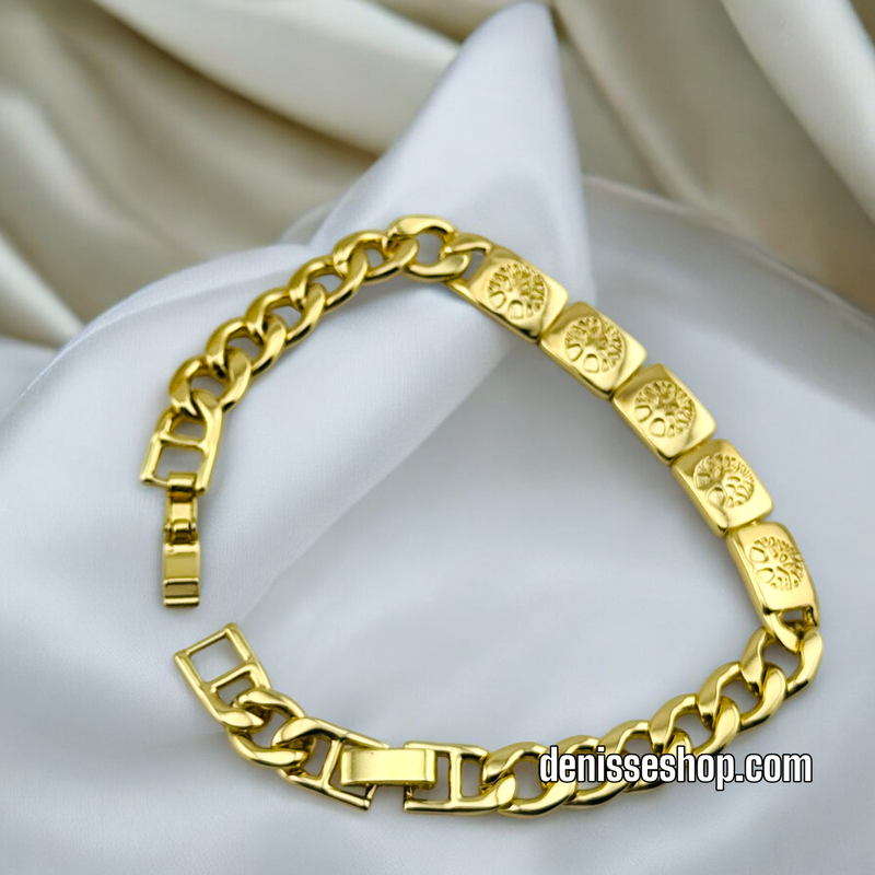 14K /WOMAN TREE LIFE BRACELET BR602