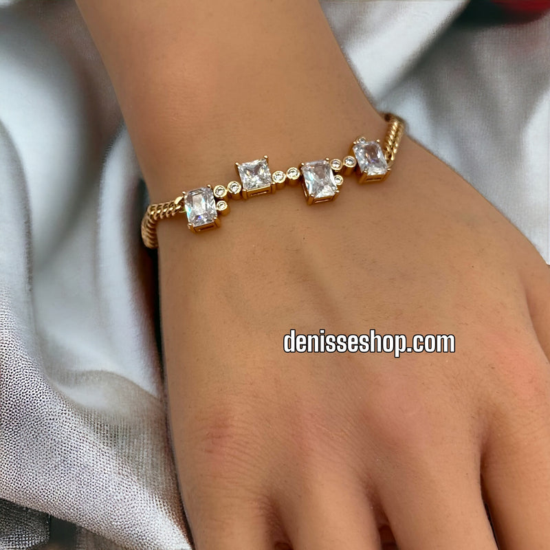 18K GOLD BRACELET BR258