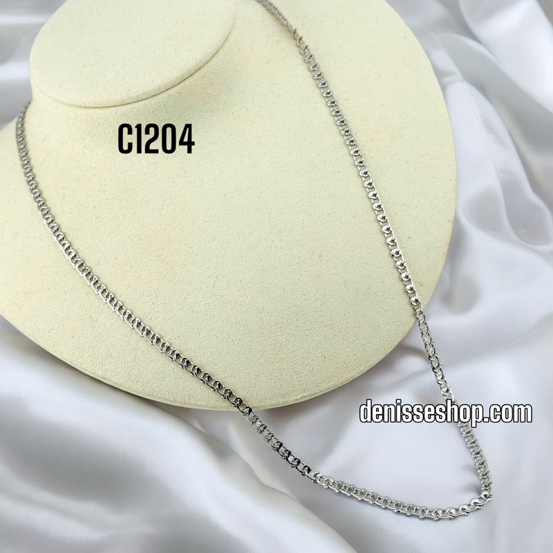 FASHION SILVER CHAIN 5MM C1204