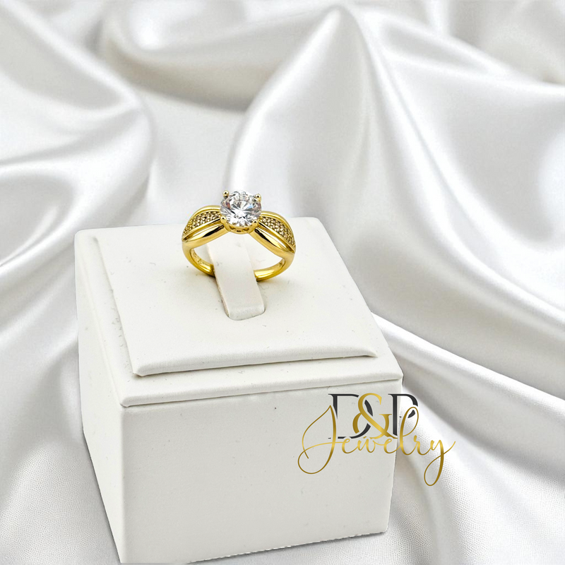 14K ENGAGEMENT RING RG417