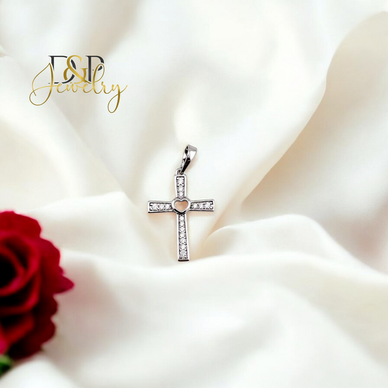 SILVER CROSS PENDANT P807