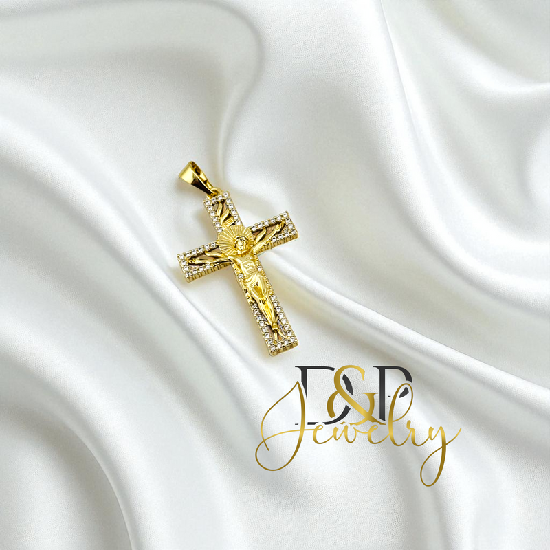 14K CRUCIFIX PENDANT P783