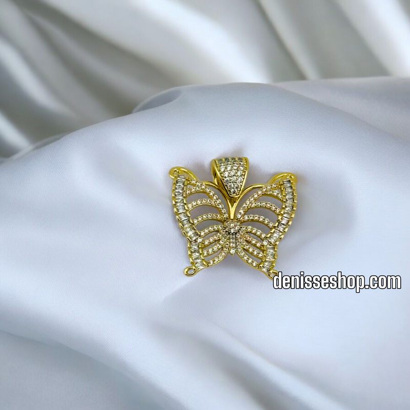 14K / BLING BUTERFLY PENDANT P569