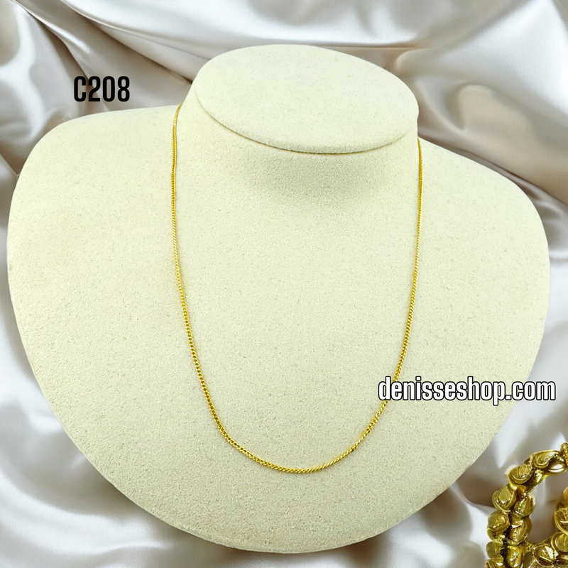 14K THIN CHAIN C208