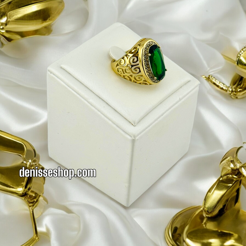 14K GREEN RING RG212