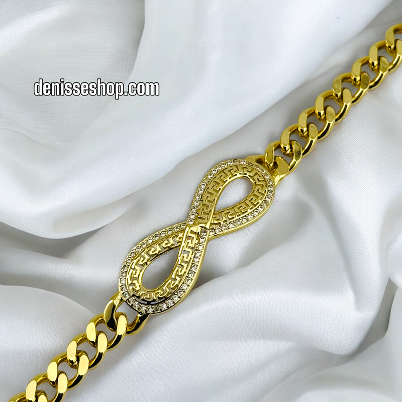 14K INFINITY GOLD BRACELET BR433