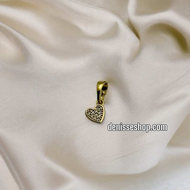 14K SMALL HEART PENDANT P358