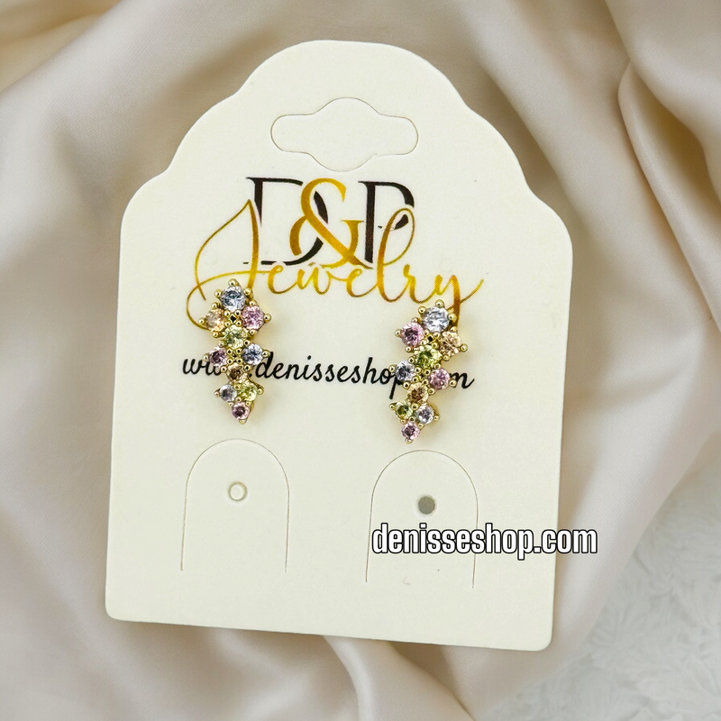 14K SOFT COLORS EARRING E561