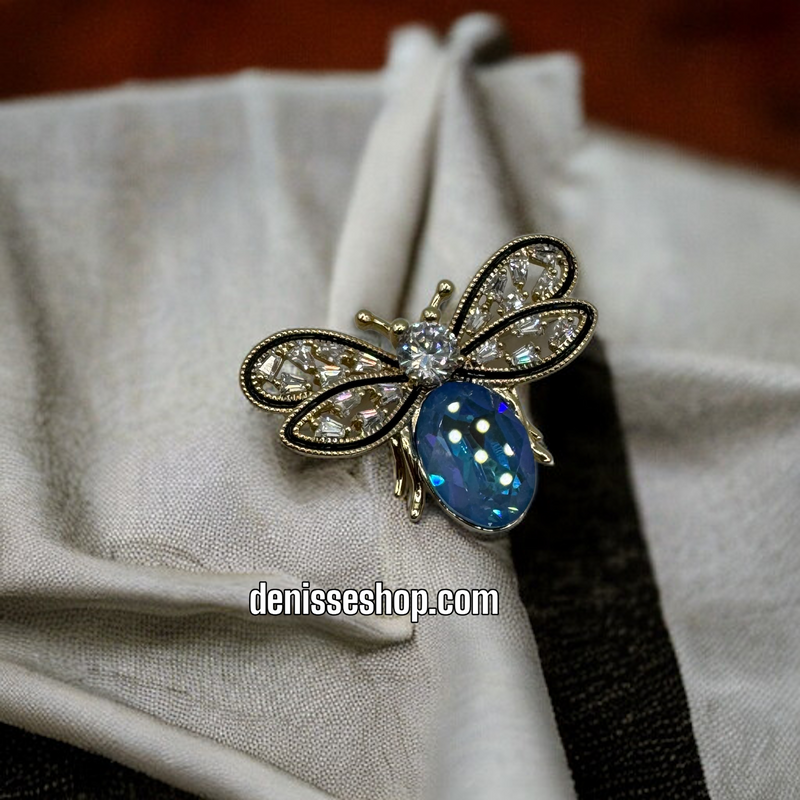 14K BEE BROOCH