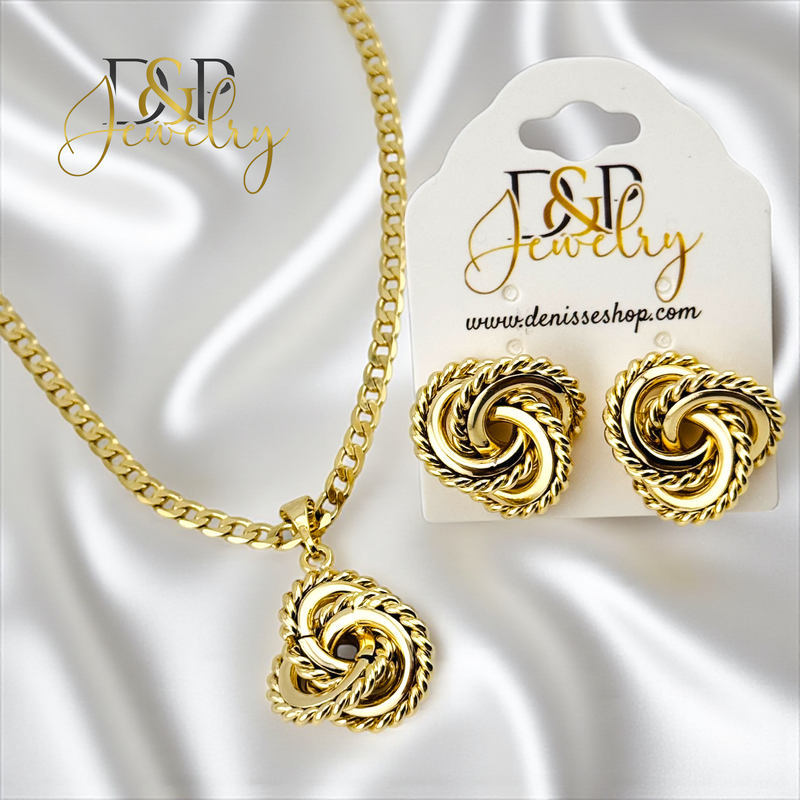 14K NUDE NECKLACE SET N275