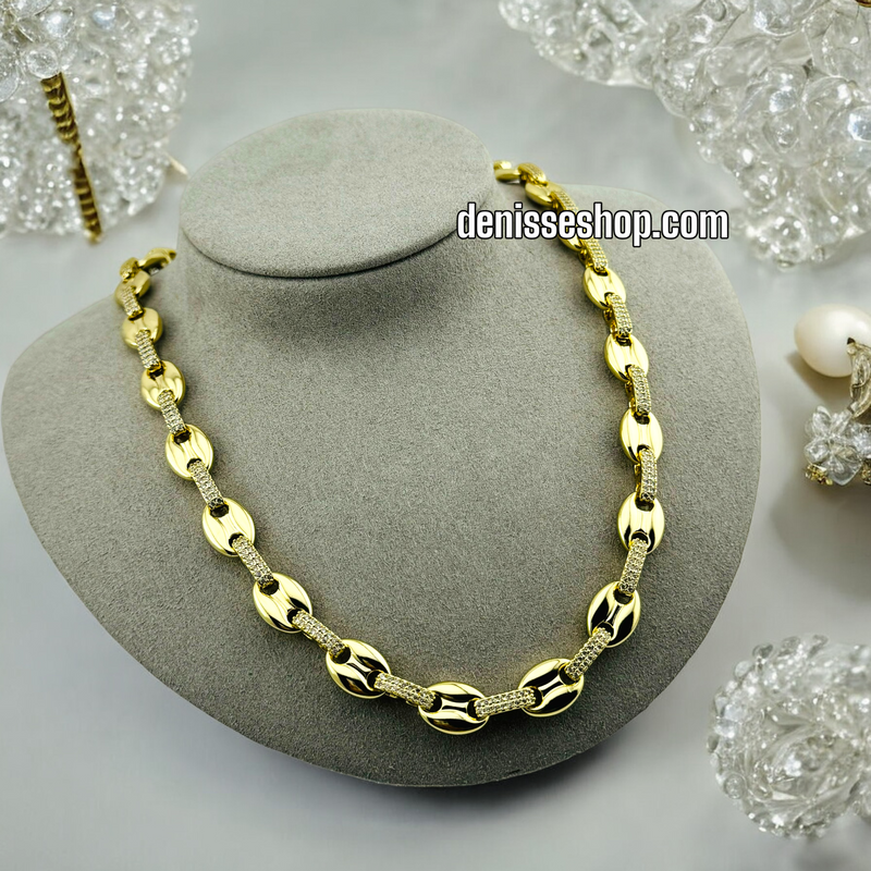 14K GCC FASHION NECKLACE SET N11