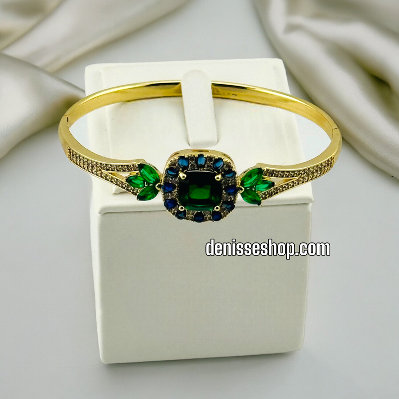 14K GREEN FASHION BRACELET BR397