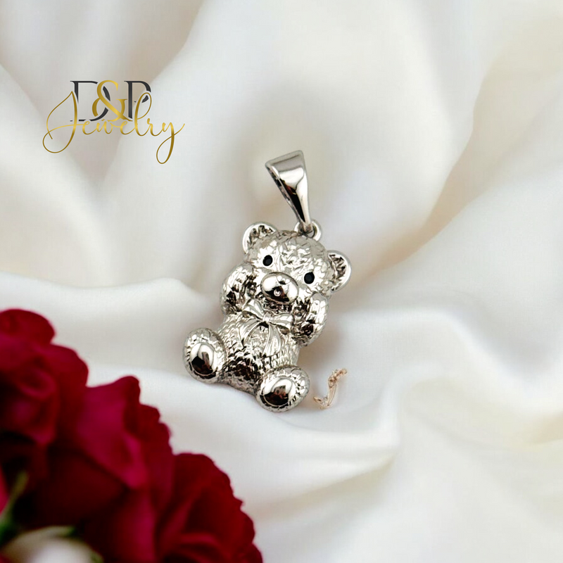 SILVER BEAR PENDANT P798