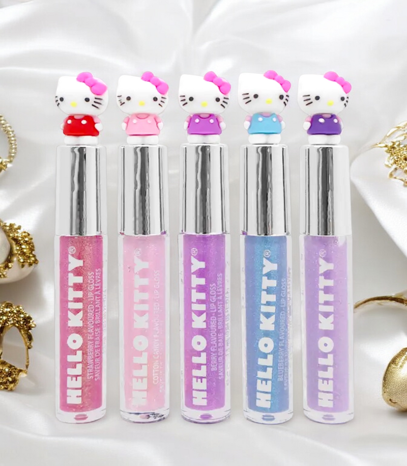 Hello Kitty 5pcs Lip Gloss Set