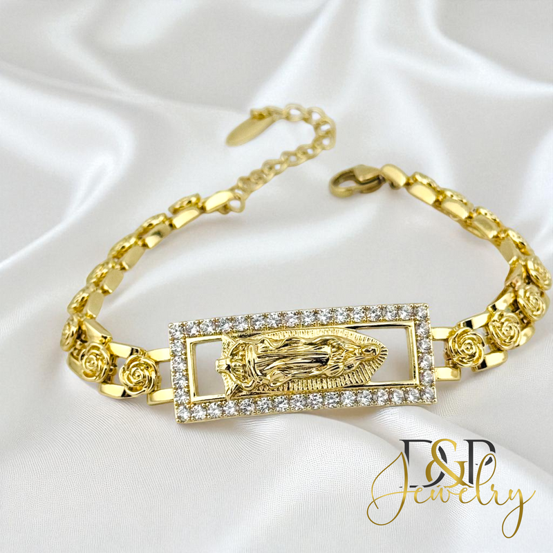 14K MARY VIRGIN BRACELET BR793