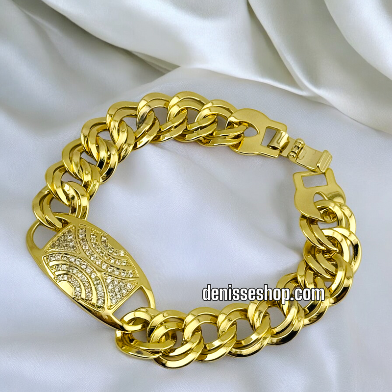 14K FASHION GOLD BRACELET BR440