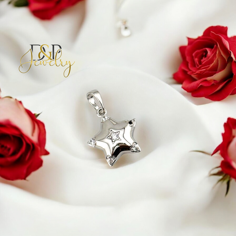 SILVER STAR PENDANT P797