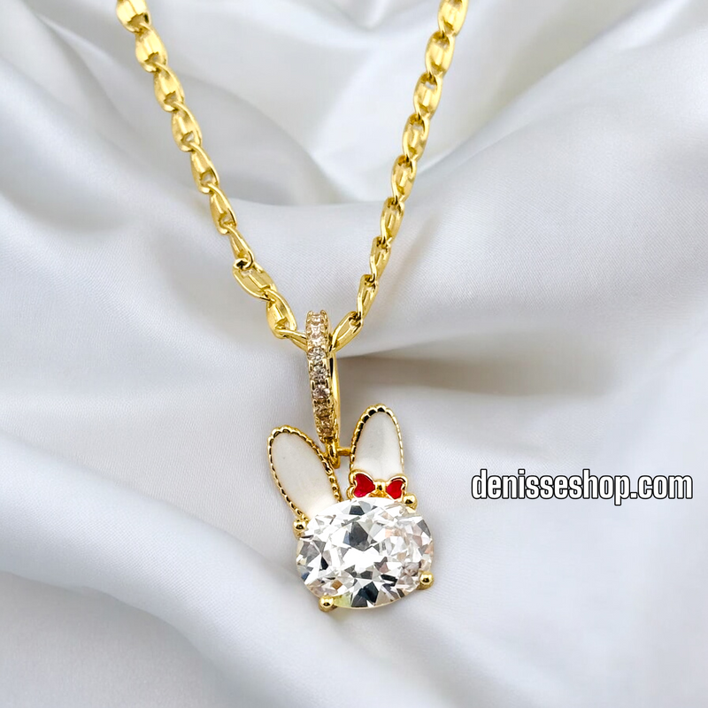 14K WOMEN/GIRL BUNNY PENDANT P631